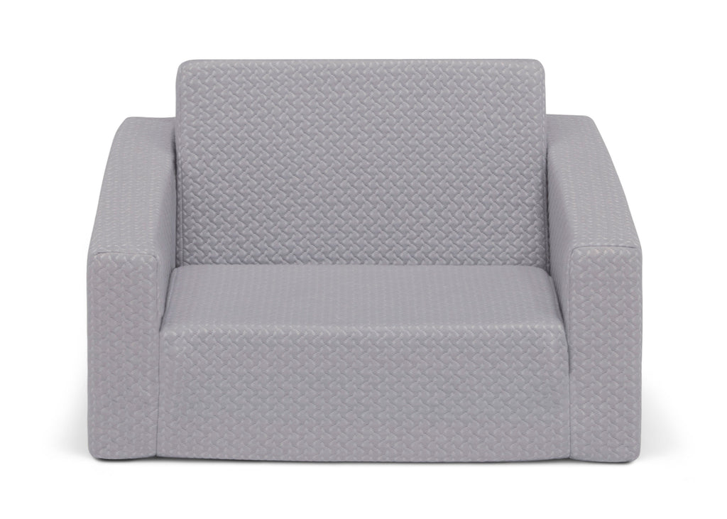 iComfort Memory Foam Flip-Out 2-in-1 Convertible Chair to Lounger for Kids
