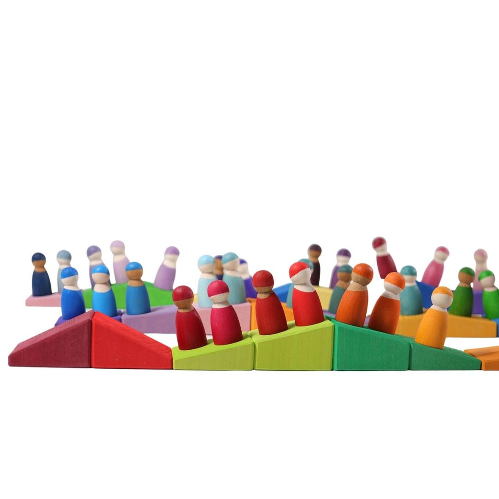Wooden Sloping Blocks