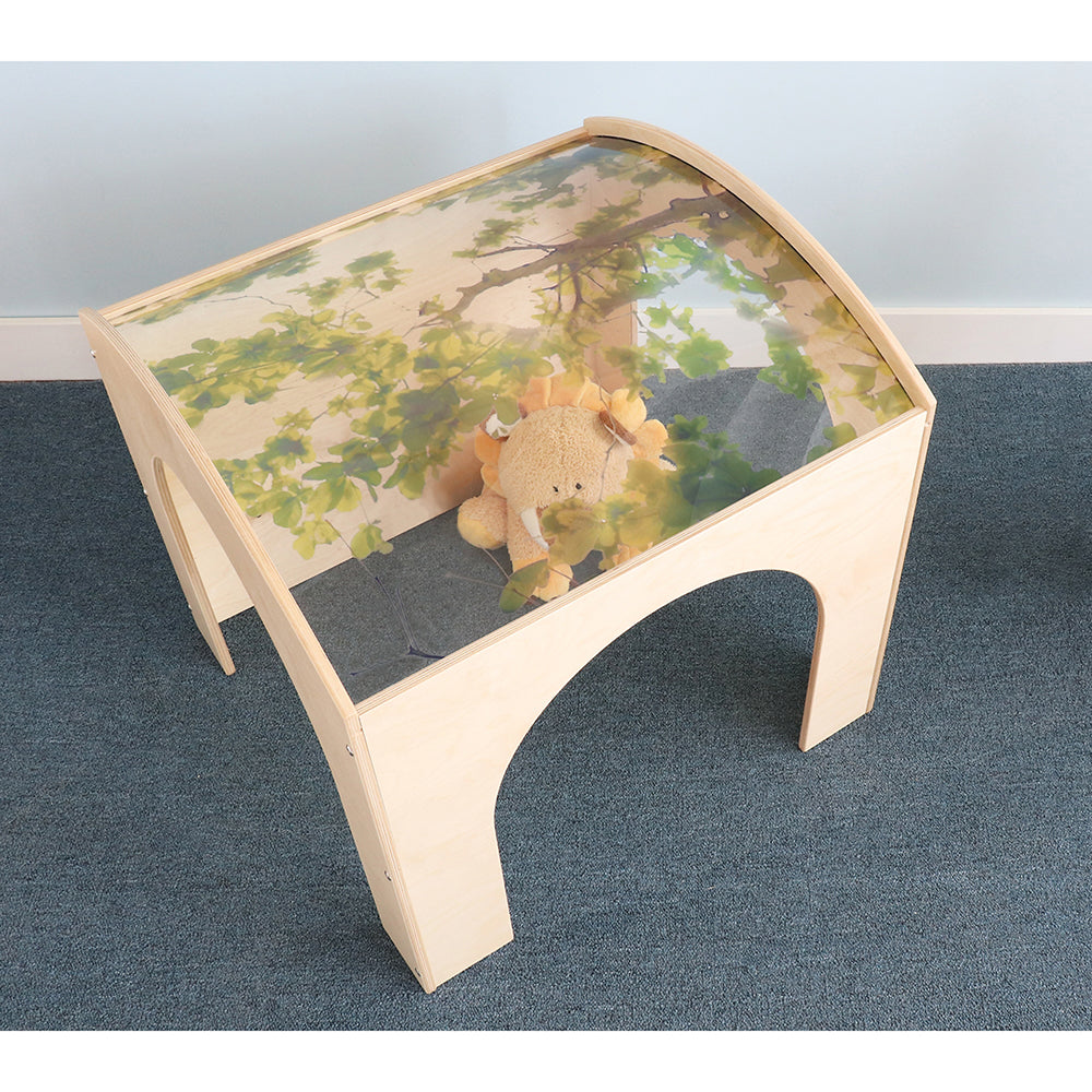 Nature View Tree Canopy Reading Retreat | Biophilic Quiet Space