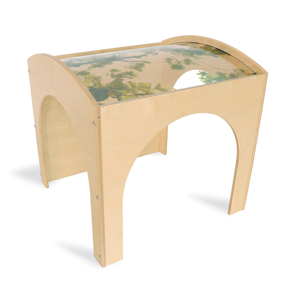 Nature View Toddler Tree Canopy Reading Retreat | Biophilic Quiet Space Playhouse