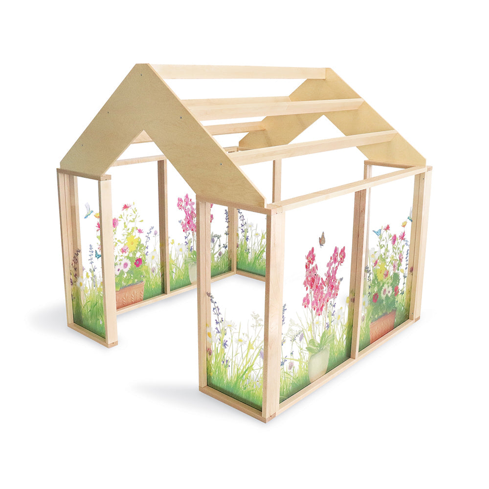 Nature View Indoor Classroom Greenhouse | Biophilic Quiet Space